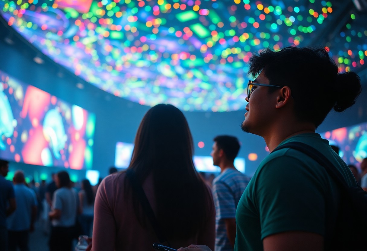 Eventi immersivi - quando tecnologia e spettacolo si fondono. Esempi internazionali di installazioni multisensoriali.