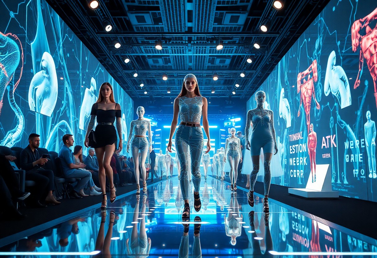 Tecnologie olografiche e moda - nuove passerelle digitali. Sfilate virtuali e interattività nei fashion show del futuro.