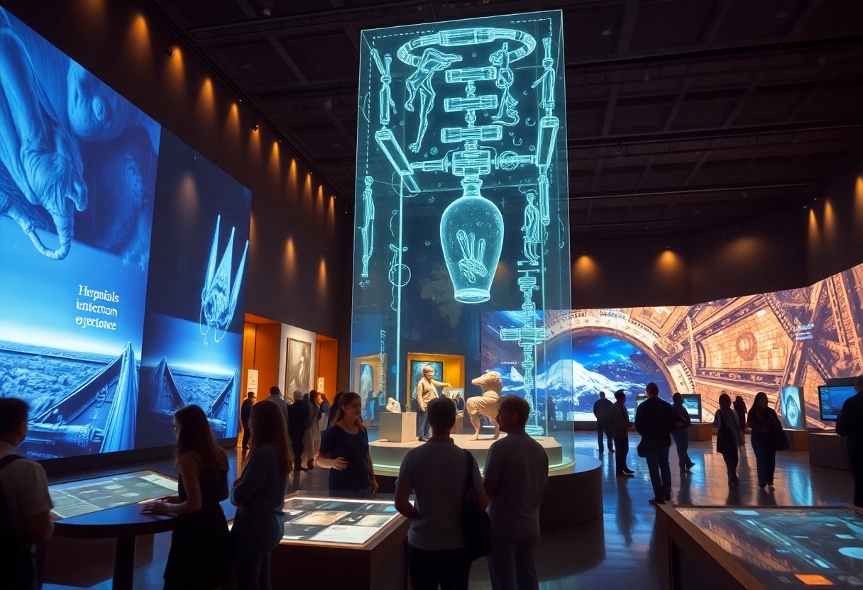 Tecnologie olografiche nei musei e mostre digitali. Come le installazioni immersive trasformano l’esperienza culturale del pubblico.