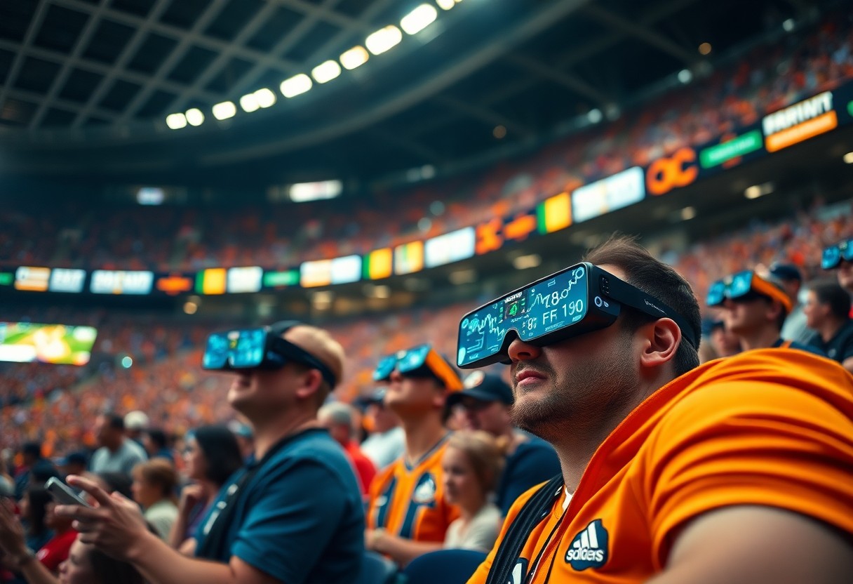 Tecnologia e eventi sportivi - realtà aumentata negli stadi. Applicazioni per fan experience e dati in tempo reale.