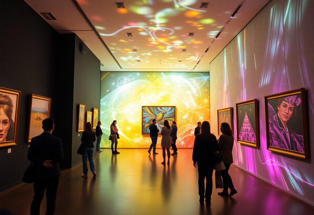 Tecnologia e mostre d’arte - una nuova esperienza. Quando le opere si animano con AI, AR o proiezioni dinamiche.