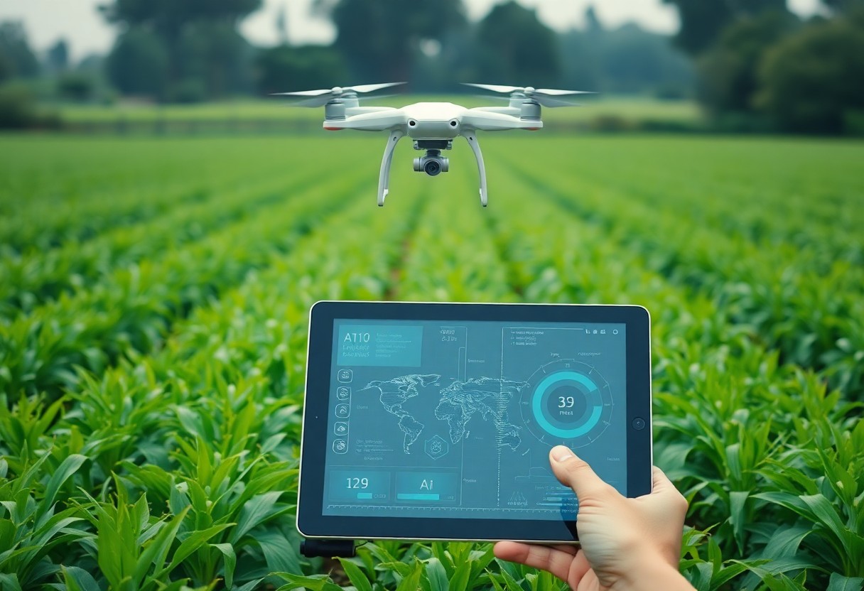 Agricoltura 0, la tecnologia al servizio dell’ambiente. Droni, IoT e AI per coltivazioni più sostenibili.