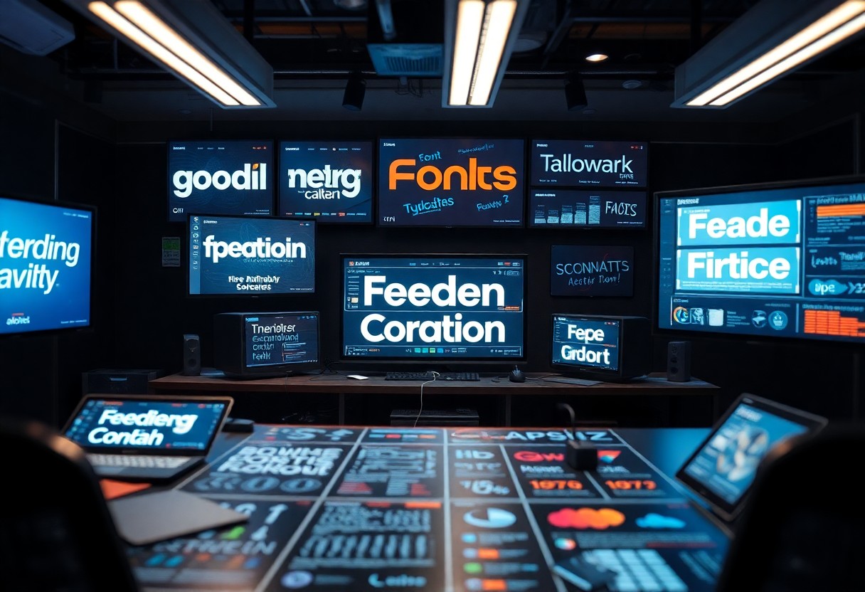 Tipografia e leggibilità nel design interattivo. Soluzioni per testi efficaci su schermi dinamici e superfici animate.